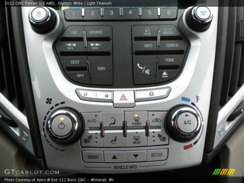 Olympic White / Light Titanium 2012 GMC Terrain SLE AWD
