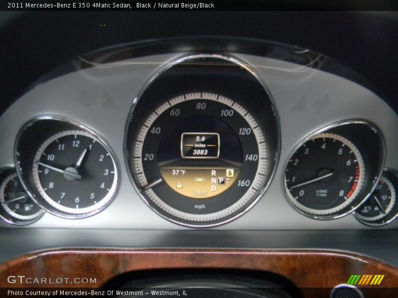  2011 E 350 4Matic Sedan 350 4Matic Sedan Gauges