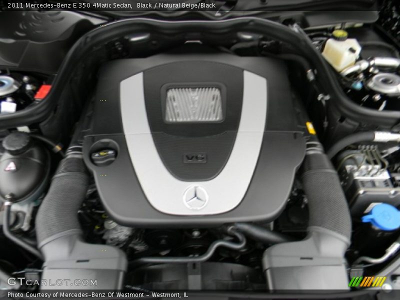 Black / Natural Beige/Black 2011 Mercedes-Benz E 350 4Matic Sedan