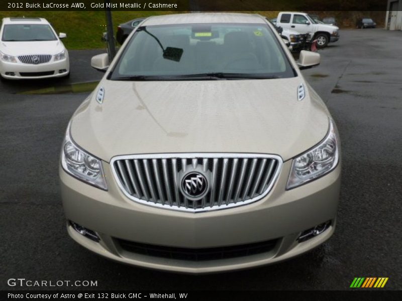 Gold Mist Metallic / Cashmere 2012 Buick LaCrosse AWD