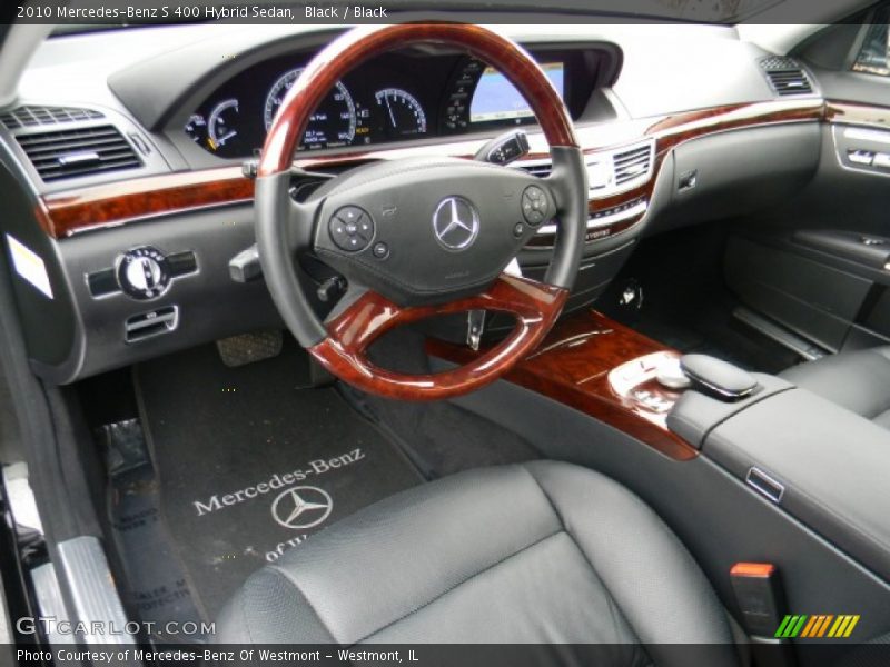  2010 S 400 Hybrid Sedan Black Interior