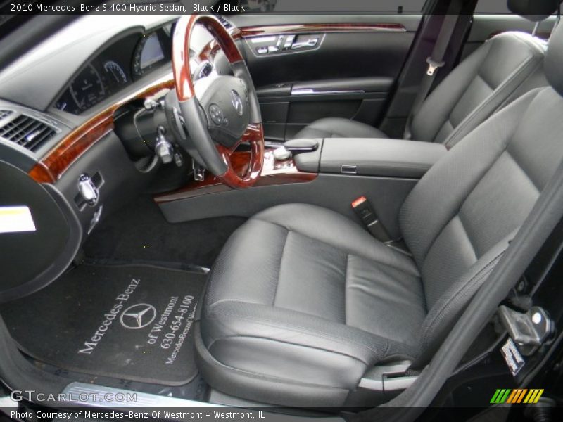  2010 S 400 Hybrid Sedan Black Interior