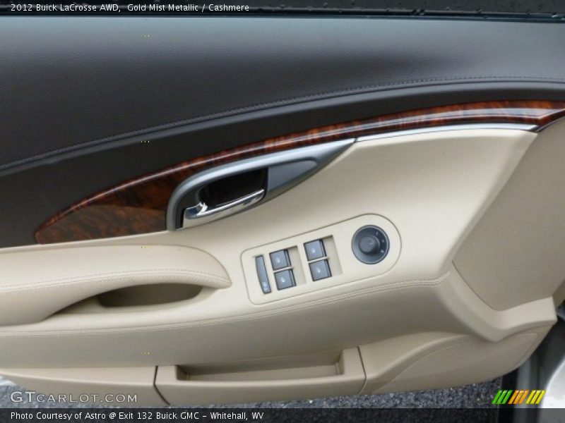 Gold Mist Metallic / Cashmere 2012 Buick LaCrosse AWD