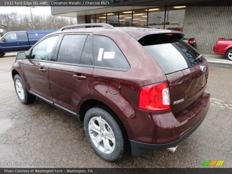  2012 Edge SEL AWD Cinnamon Metallic