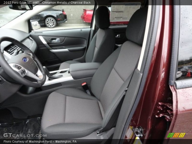 Cinnamon Metallic / Charcoal Black 2012 Ford Edge SEL AWD