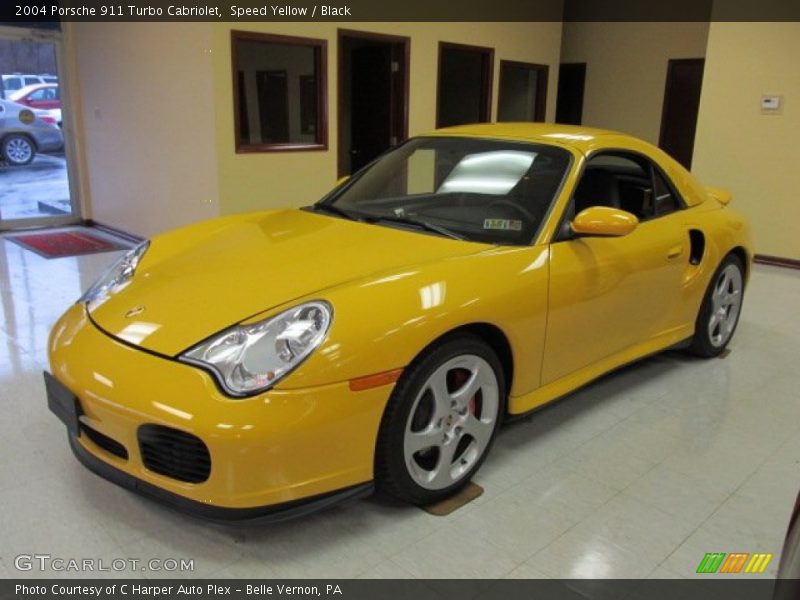 Front 3/4 View of 2004 911 Turbo Cabriolet