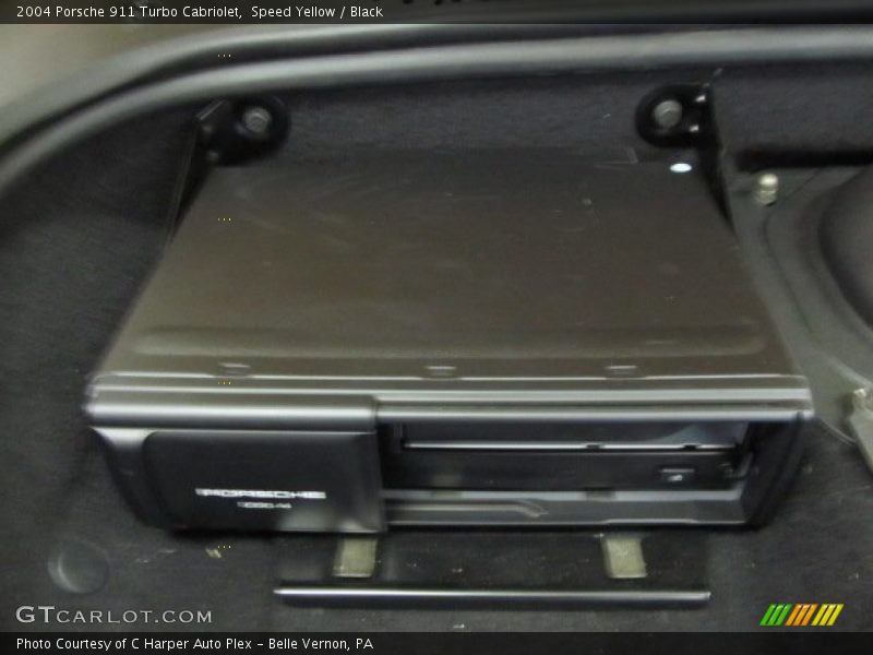 Speed Yellow / Black 2004 Porsche 911 Turbo Cabriolet