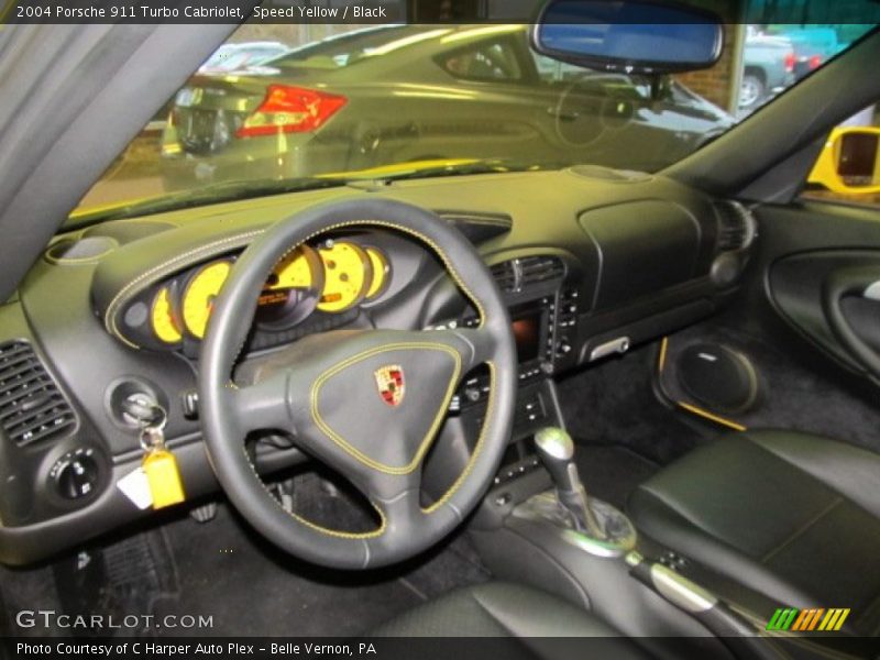  2004 911 Turbo Cabriolet Black Interior