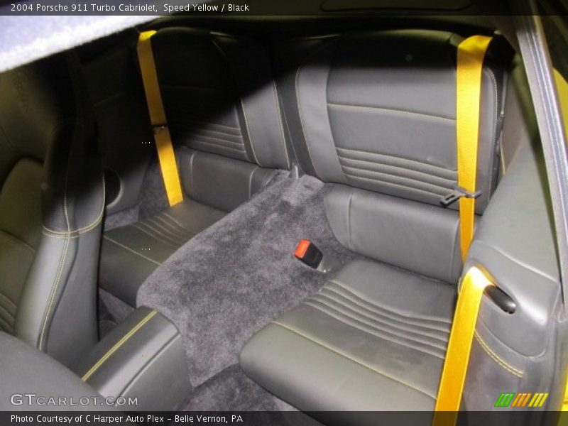  2004 911 Turbo Cabriolet Black Interior