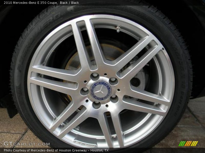 Black / Black 2010 Mercedes-Benz E 350 Coupe