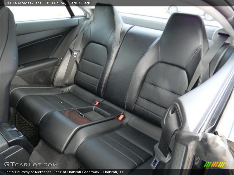 Black / Black 2010 Mercedes-Benz E 350 Coupe