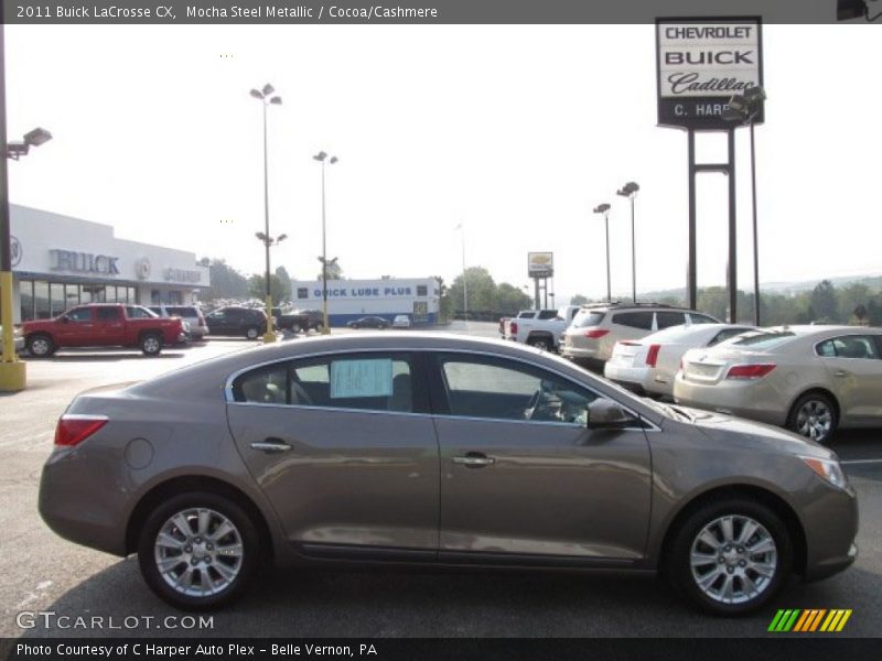 Mocha Steel Metallic / Cocoa/Cashmere 2011 Buick LaCrosse CX