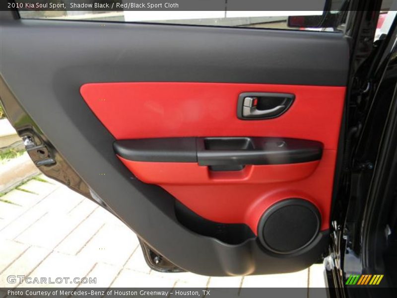 Door Panel of 2010 Soul Sport