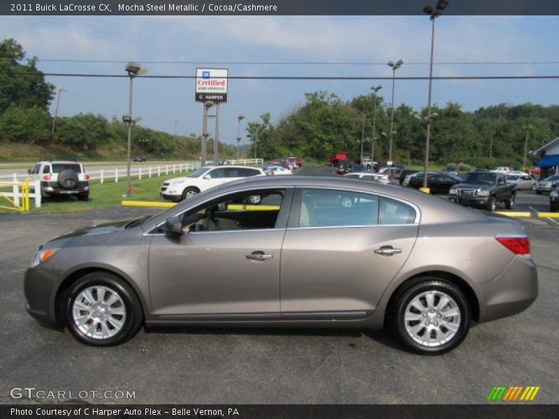 Mocha Steel Metallic / Cocoa/Cashmere 2011 Buick LaCrosse CX