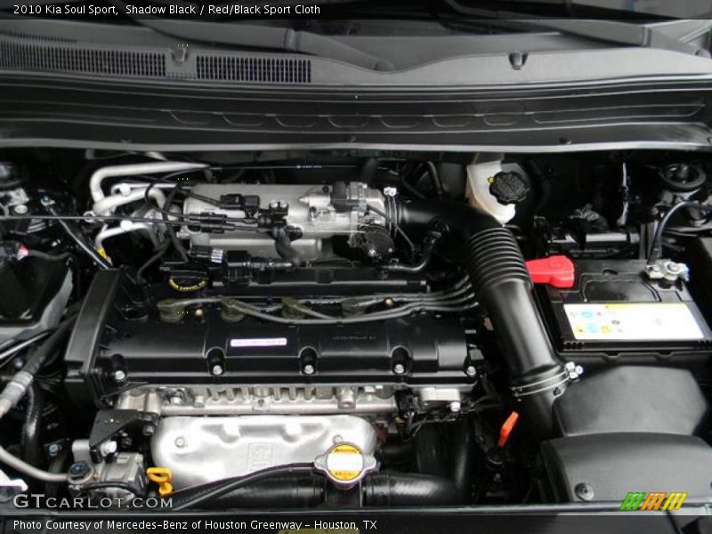  2010 Soul Sport Engine - 2.0 Liter DOHC 16-Valve CVVT 4 Cylinder