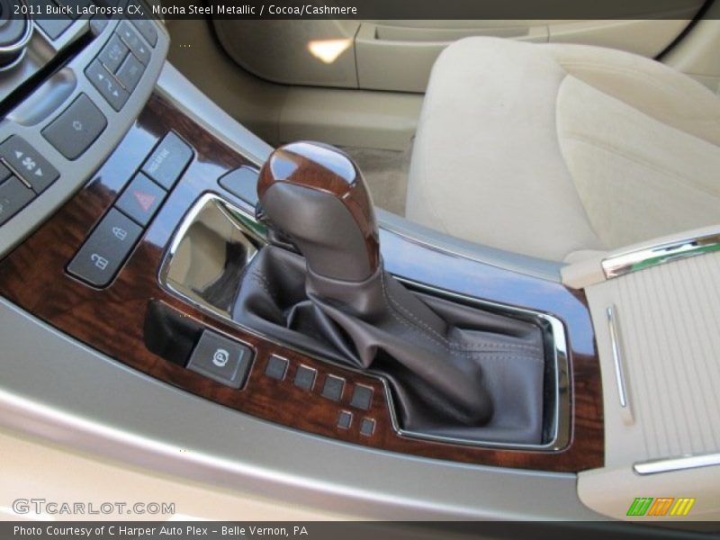 Mocha Steel Metallic / Cocoa/Cashmere 2011 Buick LaCrosse CX