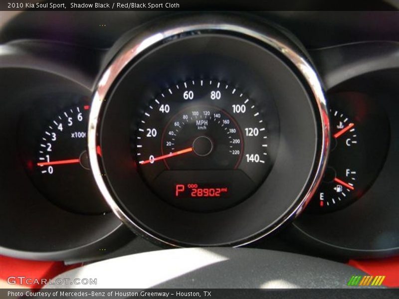  2010 Soul Sport Sport Gauges