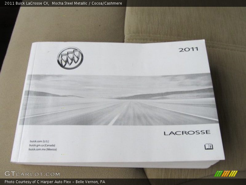 Mocha Steel Metallic / Cocoa/Cashmere 2011 Buick LaCrosse CX