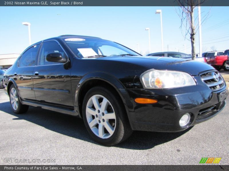 Super Black / Blond 2002 Nissan Maxima GLE