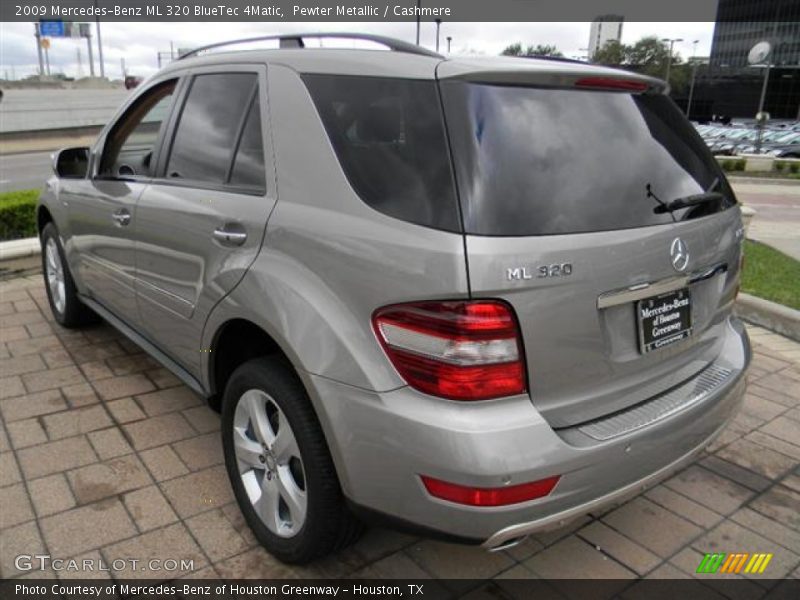 Pewter Metallic / Cashmere 2009 Mercedes-Benz ML 320 BlueTec 4Matic
