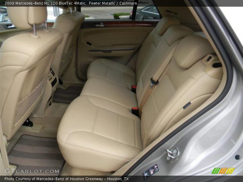  2009 ML 320 BlueTec 4Matic Cashmere Interior