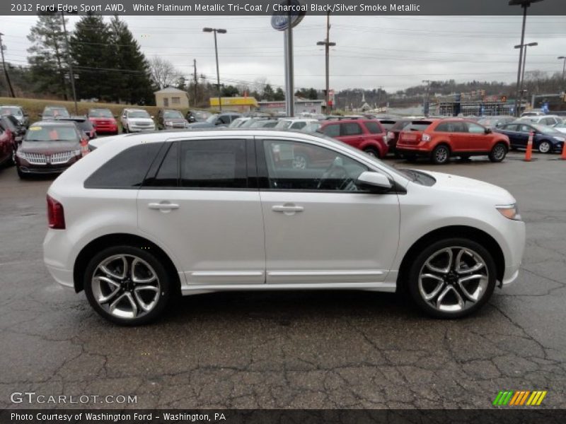  2012 Edge Sport AWD White Platinum Metallic Tri-Coat