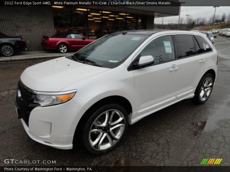  2012 Edge Sport AWD White Platinum Metallic Tri-Coat