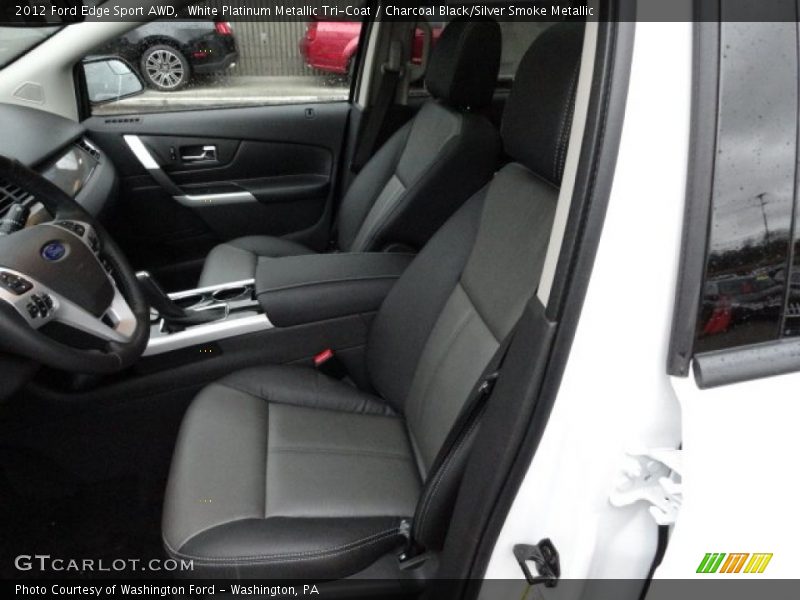  2012 Edge Sport AWD Charcoal Black/Silver Smoke Metallic Interior