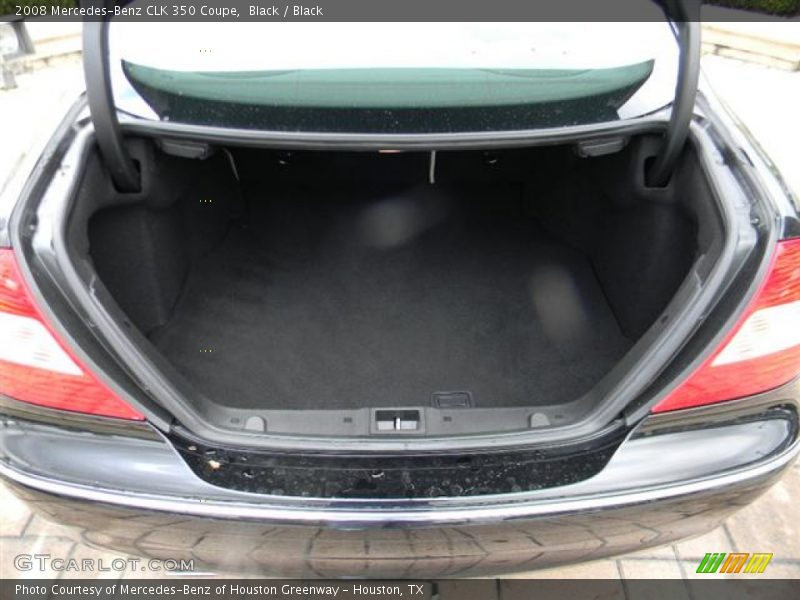 Black / Black 2008 Mercedes-Benz CLK 350 Coupe