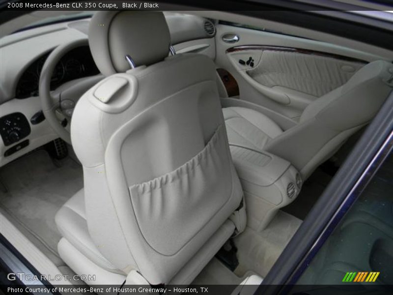 Black / Black 2008 Mercedes-Benz CLK 350 Coupe