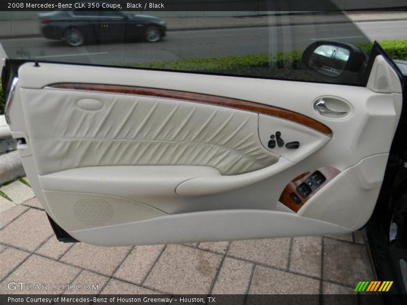 Black / Black 2008 Mercedes-Benz CLK 350 Coupe