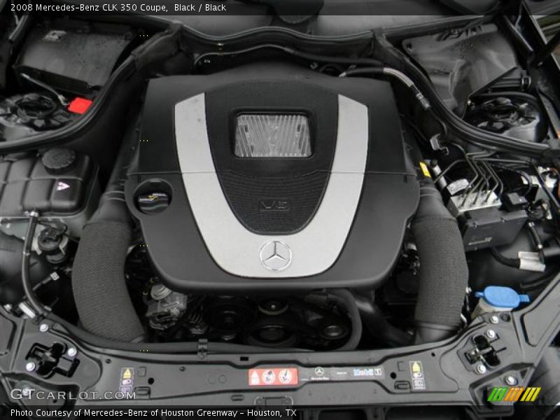 Black / Black 2008 Mercedes-Benz CLK 350 Coupe
