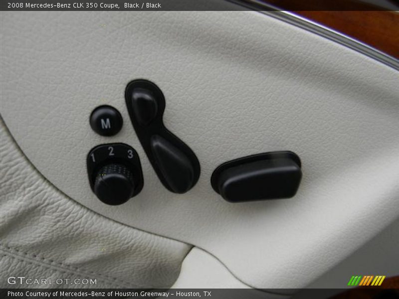 Black / Black 2008 Mercedes-Benz CLK 350 Coupe