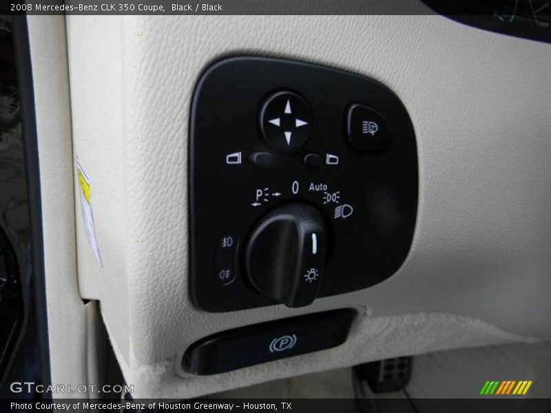 Black / Black 2008 Mercedes-Benz CLK 350 Coupe