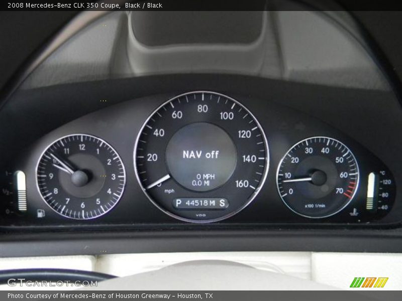 Black / Black 2008 Mercedes-Benz CLK 350 Coupe