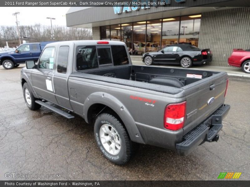 Dark Shadow Grey Metallic / Medium Dark Flint 2011 Ford Ranger Sport SuperCab 4x4