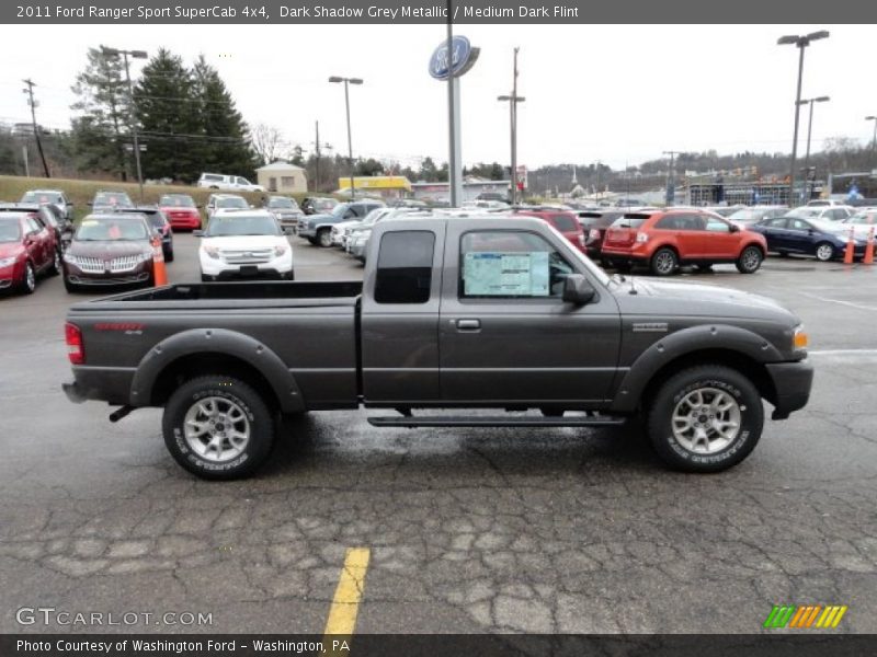  2011 Ranger Sport SuperCab 4x4 Dark Shadow Grey Metallic