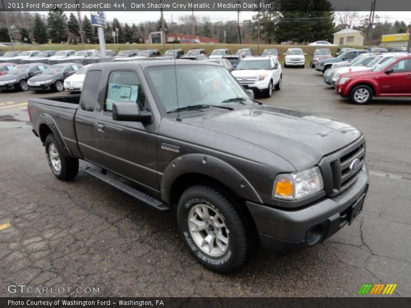 Front 3/4 View of 2011 Ranger Sport SuperCab 4x4
