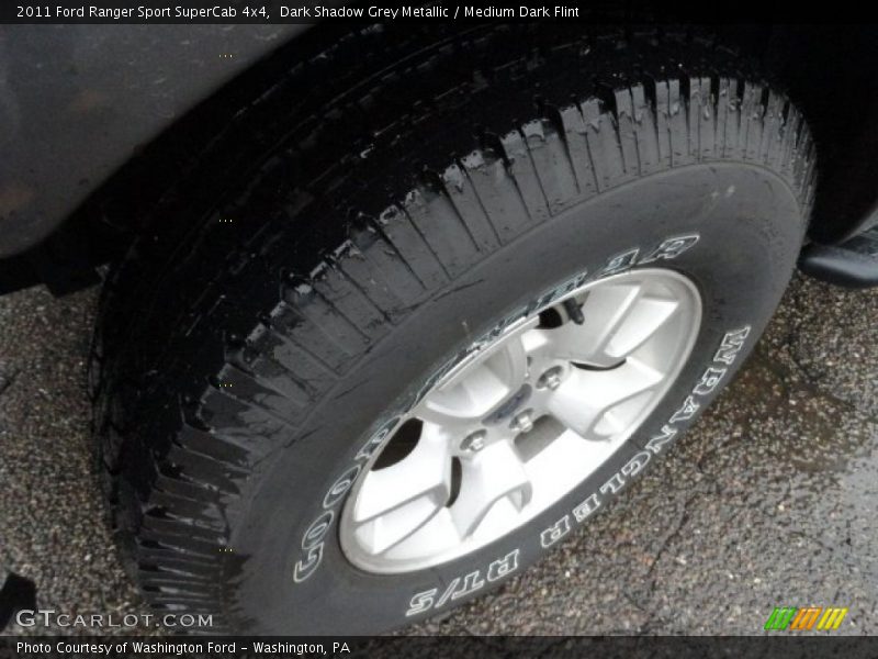 Dark Shadow Grey Metallic / Medium Dark Flint 2011 Ford Ranger Sport SuperCab 4x4
