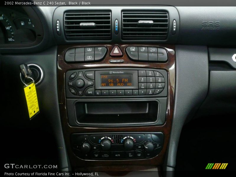 Black / Black 2002 Mercedes-Benz C 240 Sedan