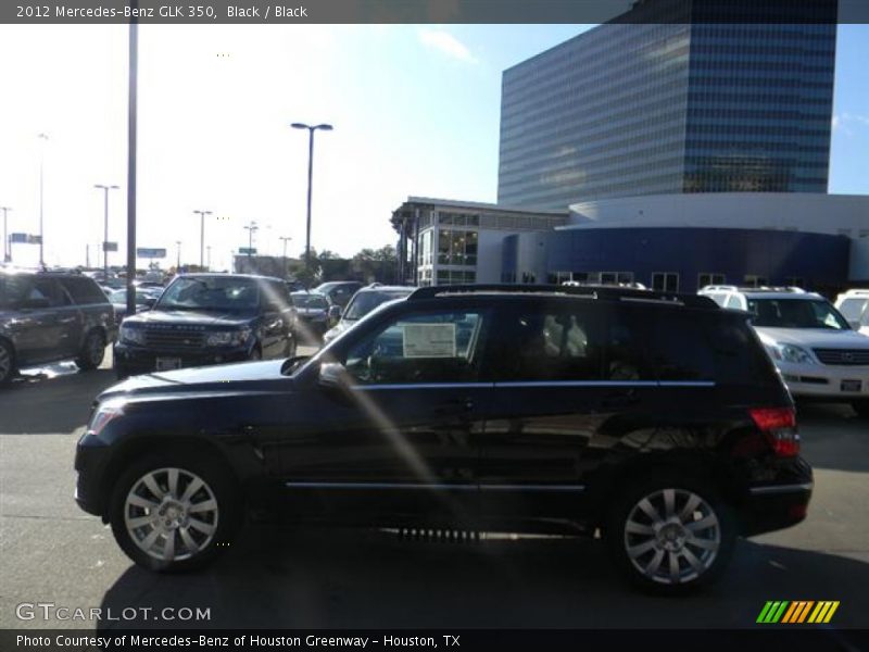 Black / Black 2012 Mercedes-Benz GLK 350