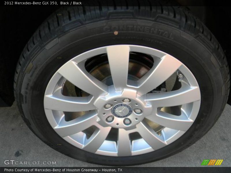 Black / Black 2012 Mercedes-Benz GLK 350