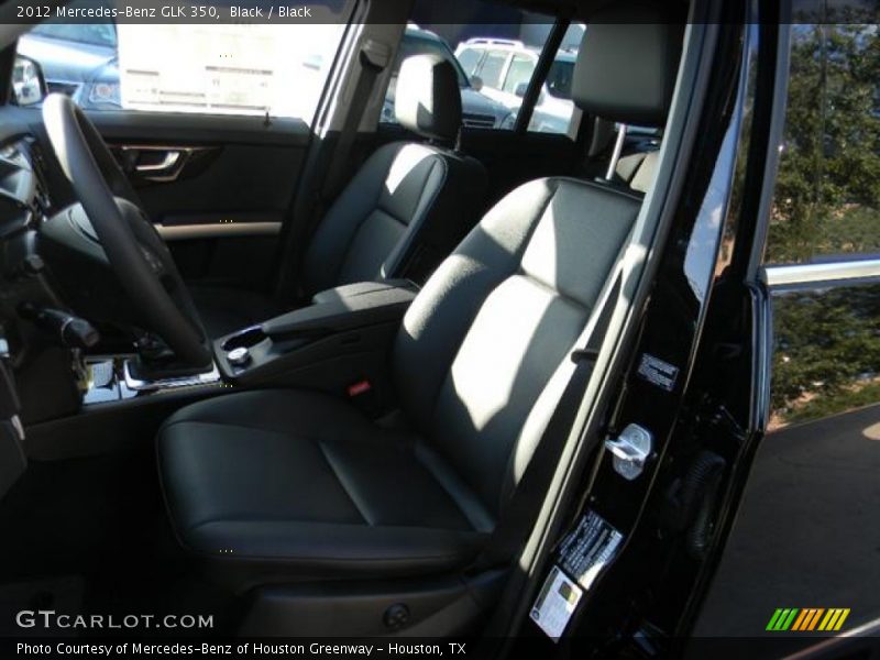 Black / Black 2012 Mercedes-Benz GLK 350