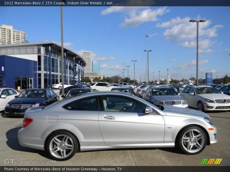 Iridium Silver Metallic / Ash 2012 Mercedes-Benz C 250 Coupe