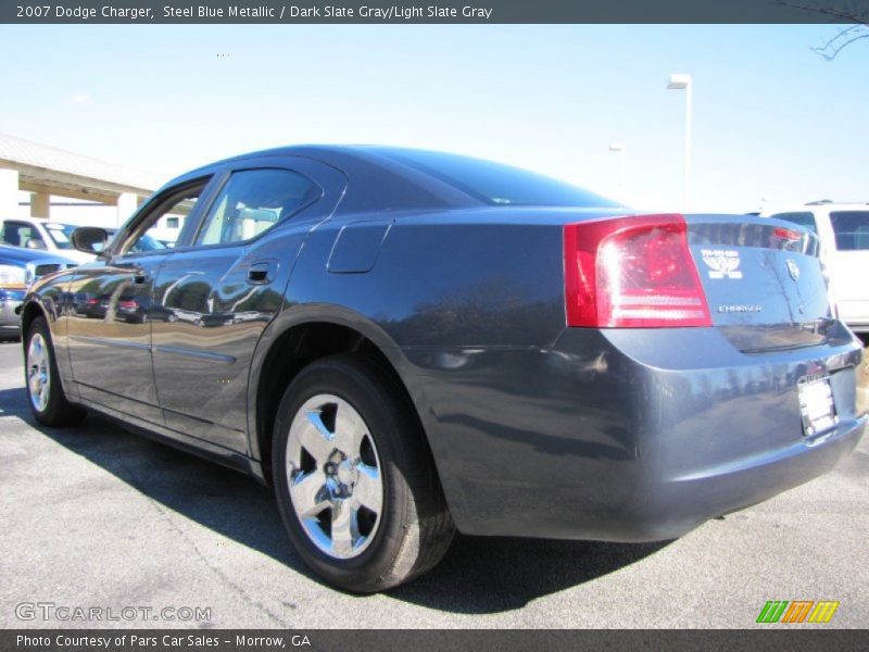 Steel Blue Metallic / Dark Slate Gray/Light Slate Gray 2007 Dodge Charger