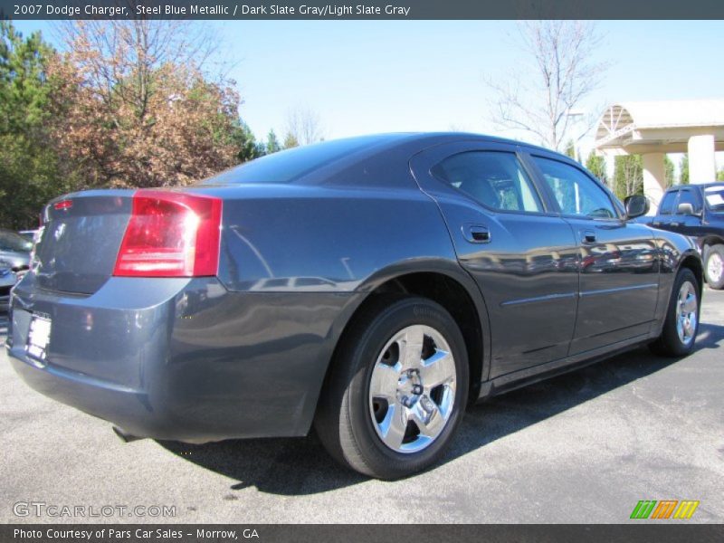 Steel Blue Metallic / Dark Slate Gray/Light Slate Gray 2007 Dodge Charger