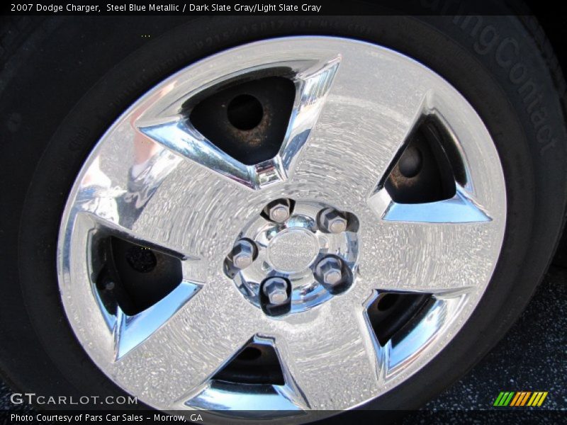 Steel Blue Metallic / Dark Slate Gray/Light Slate Gray 2007 Dodge Charger