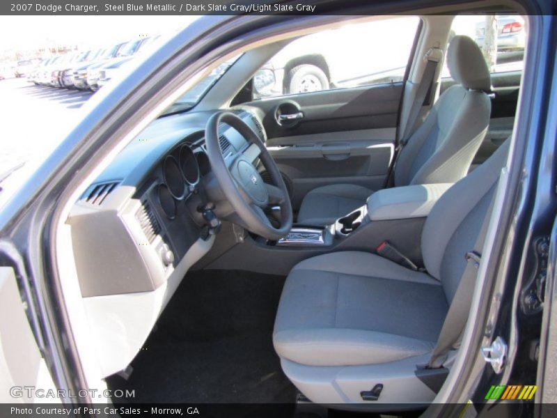 Steel Blue Metallic / Dark Slate Gray/Light Slate Gray 2007 Dodge Charger