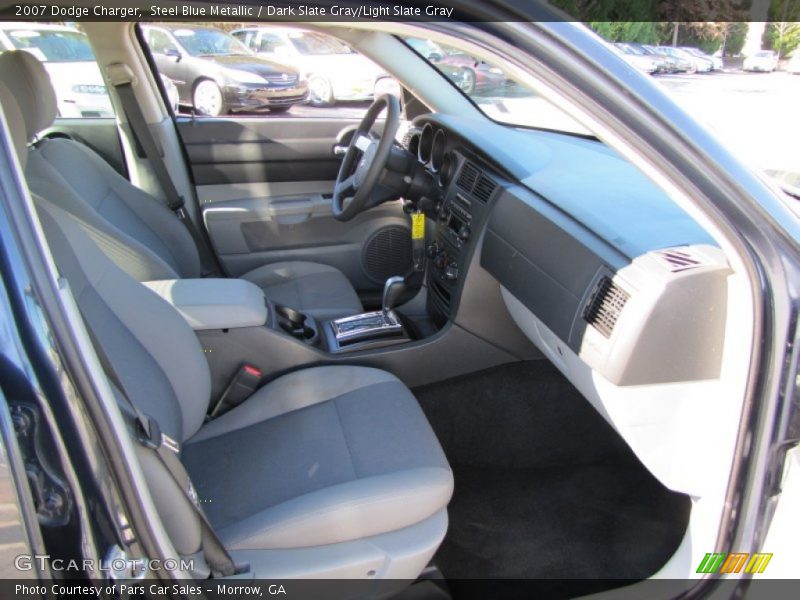 Steel Blue Metallic / Dark Slate Gray/Light Slate Gray 2007 Dodge Charger