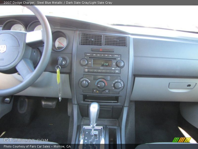 Steel Blue Metallic / Dark Slate Gray/Light Slate Gray 2007 Dodge Charger
